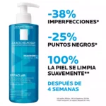 La Roche Posay - Effaclar gel limpiador facial 400 ml - Imagen 3
